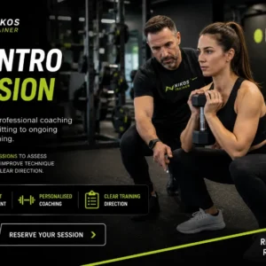 PT Intro:  1 Consultation + 3 Sessions